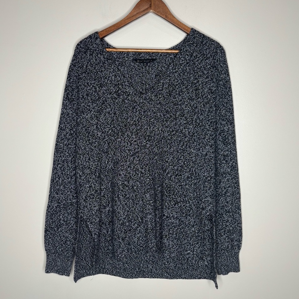 Athleta Switchback Wool Blend Pullover V Neck Swe… - image 2